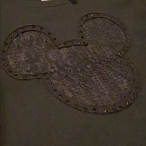 Disney boutique Mickey embellished sweatshirt